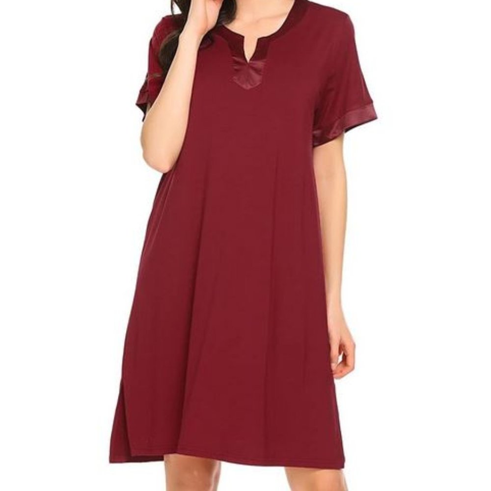 Ekouaer night sleep shirt dress